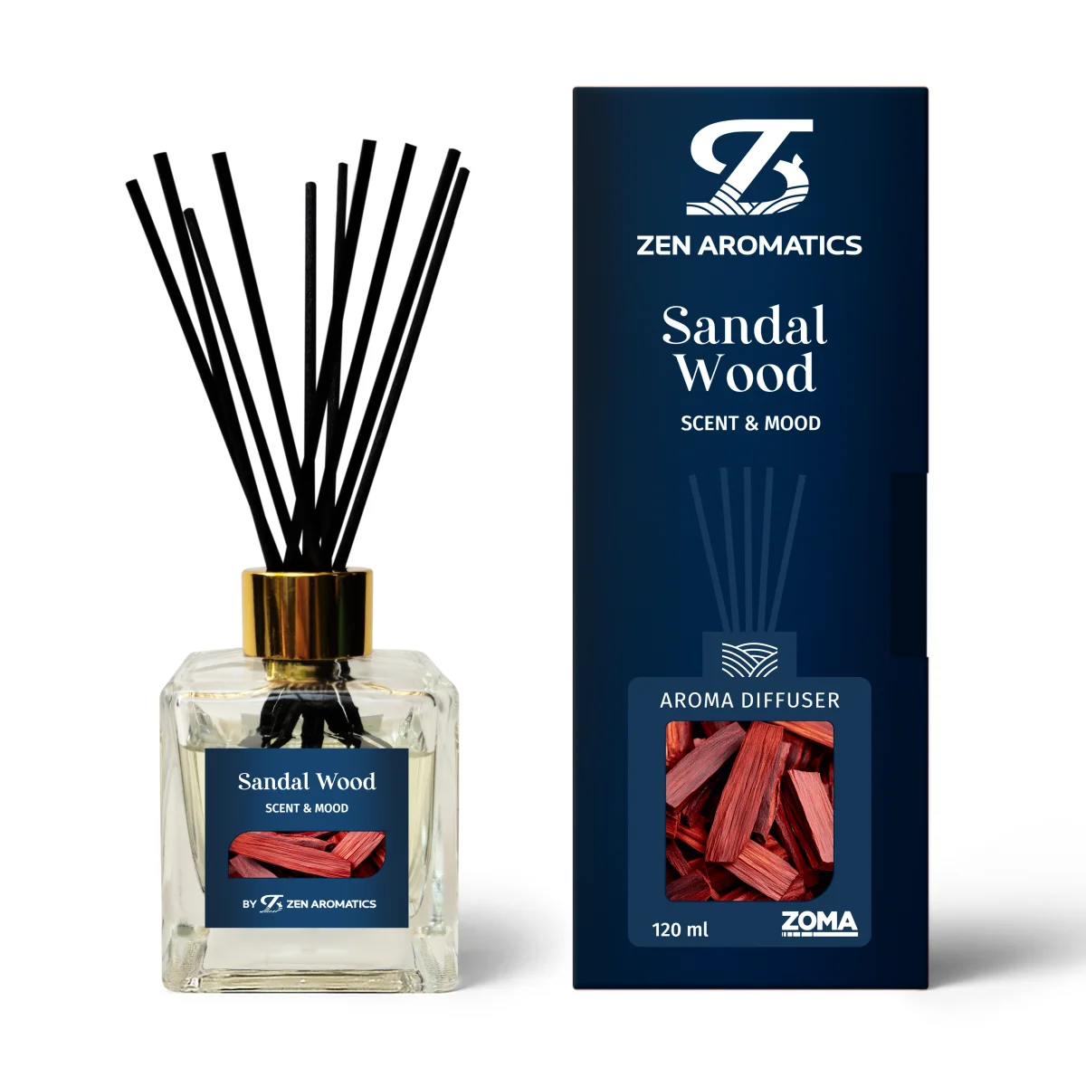 ZEN Aromatics Sandal Wood  - სანდლის ხე 120მლ
